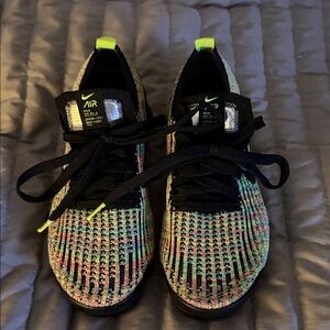 Nike Black and Multicolor Sneakers